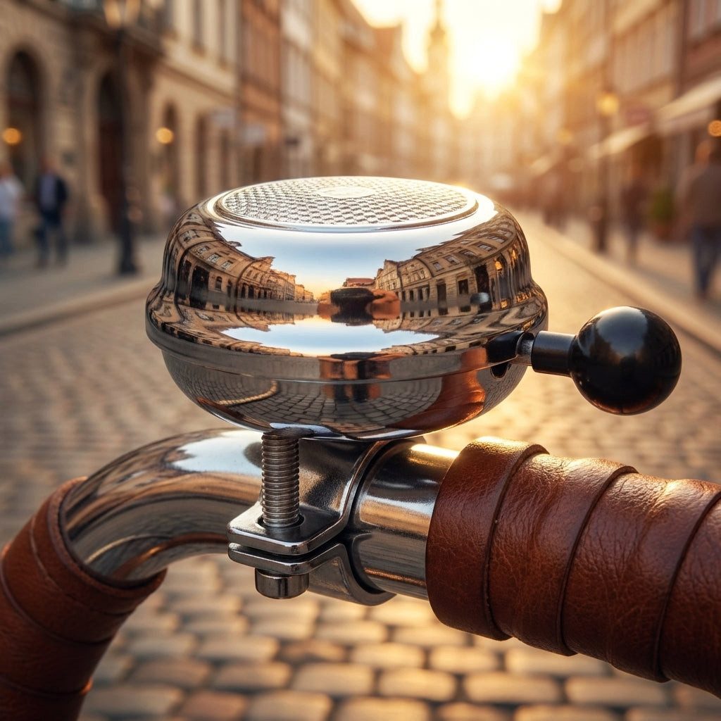 Reich Fahrradklingel Reich Trillerklingel 55 mm verchromt, lauter und klarer Klang, langleb