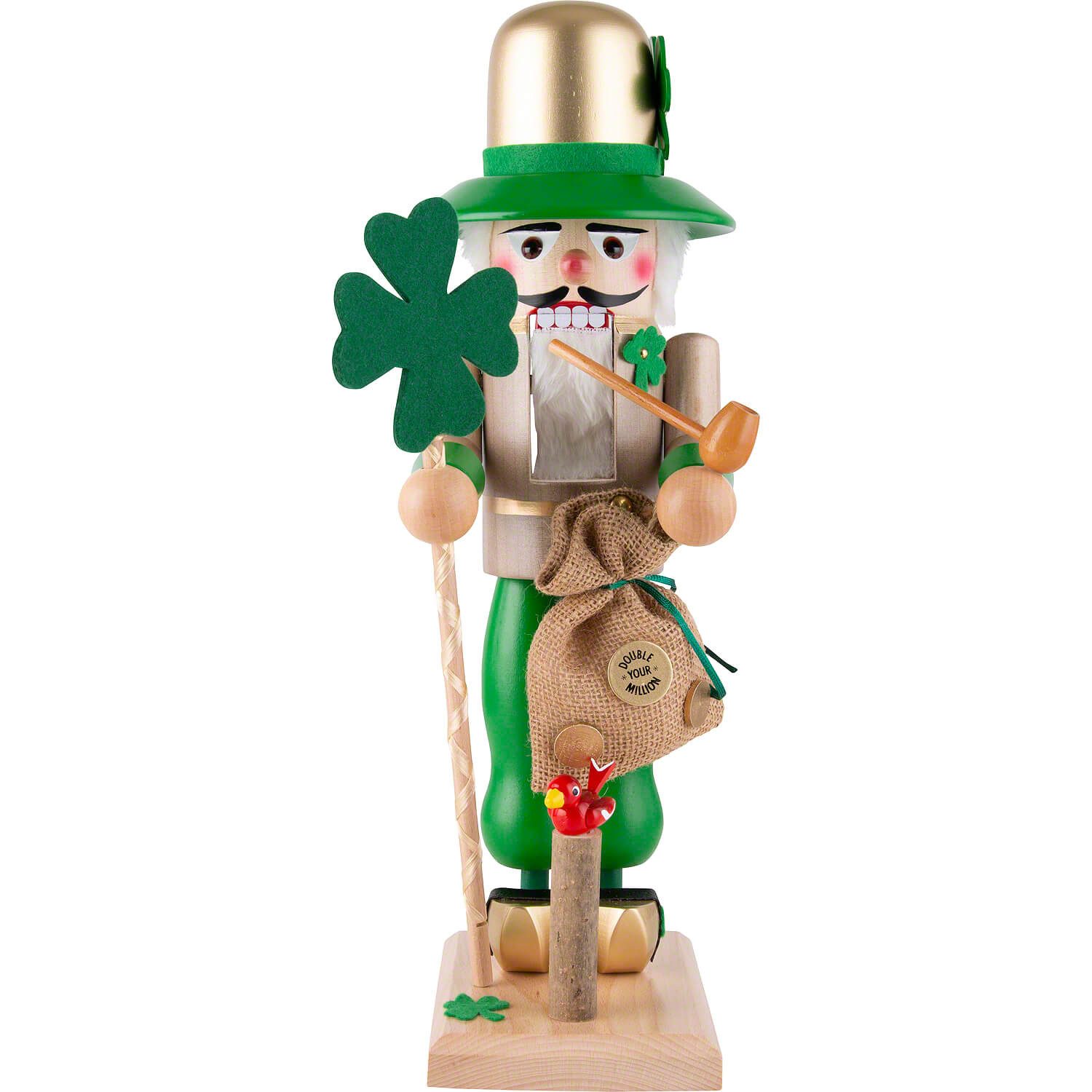Steinbach Volkskunst GmbH Nussknacker Irischer St. Patrick (40cm) Nussknacker von Steinbach Volkskunst