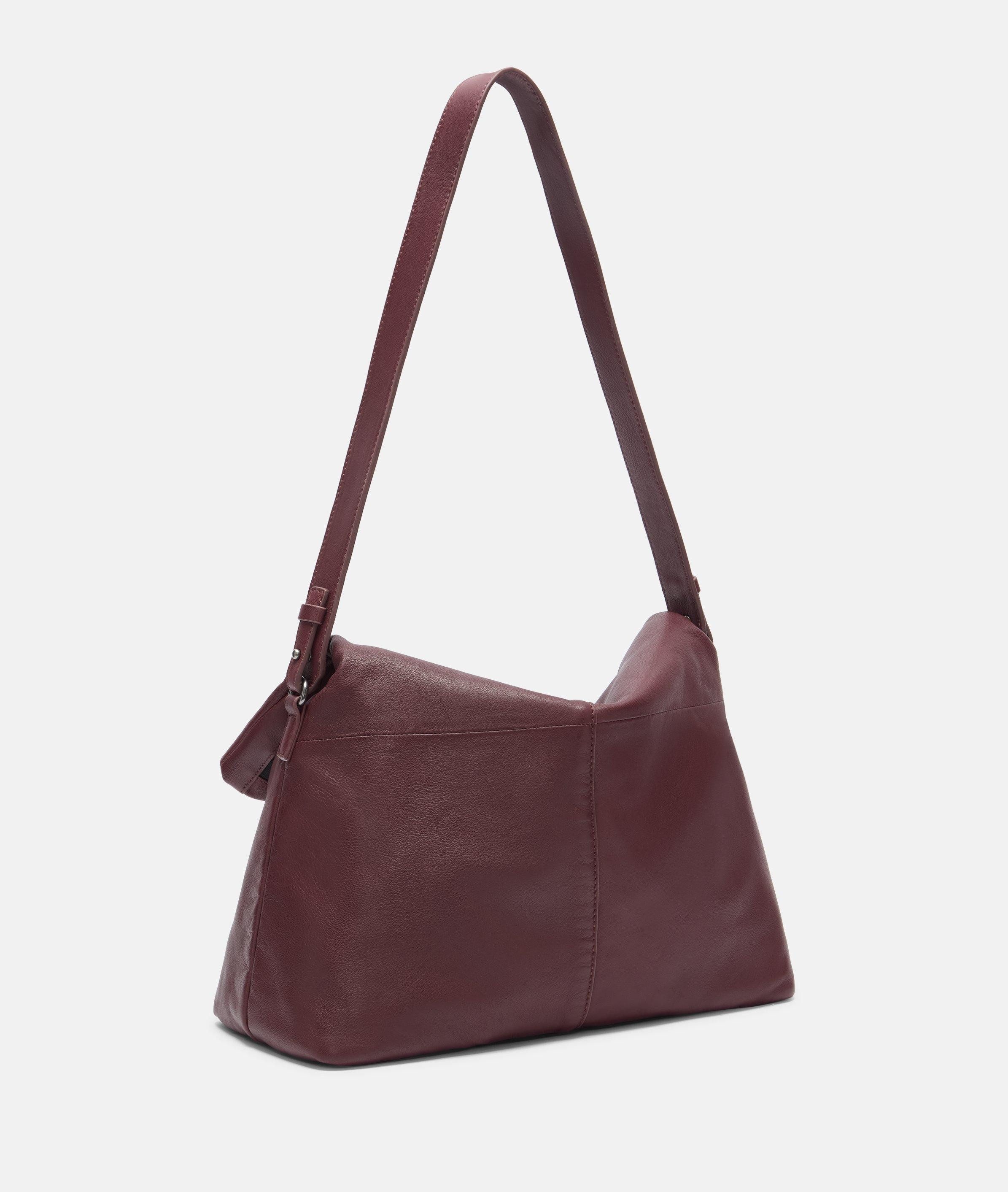 Liebeskind Berlin Schultertasche Fiona Hobo M, Geräumige Hobo-Bag aus Schafsleder