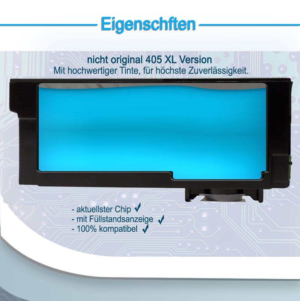 Epson 405XL kompatibel Pack Druckerparadies Tintenpatrone 40er für Druckerpatronen (40-tlg) 405 WF-7830