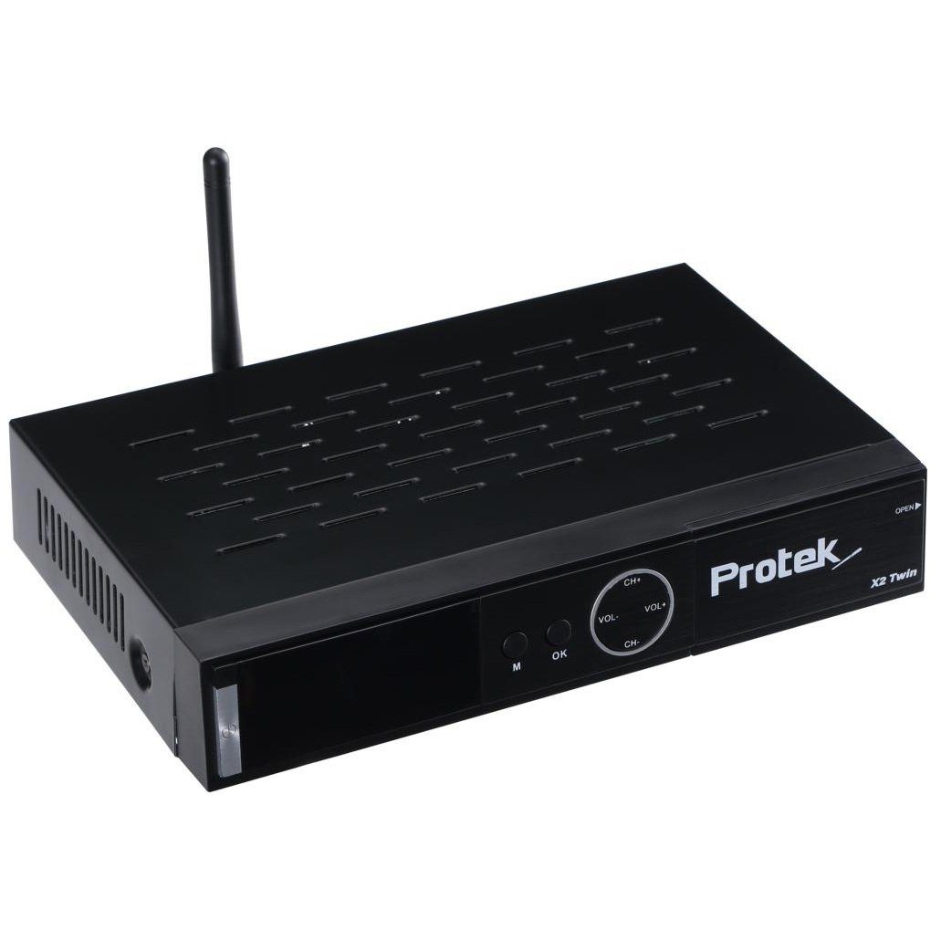 Protek Protek X2 HEVC UHD H.265 2160p TV-Receiver 4K Wifi SAT-Receiver Linux E2