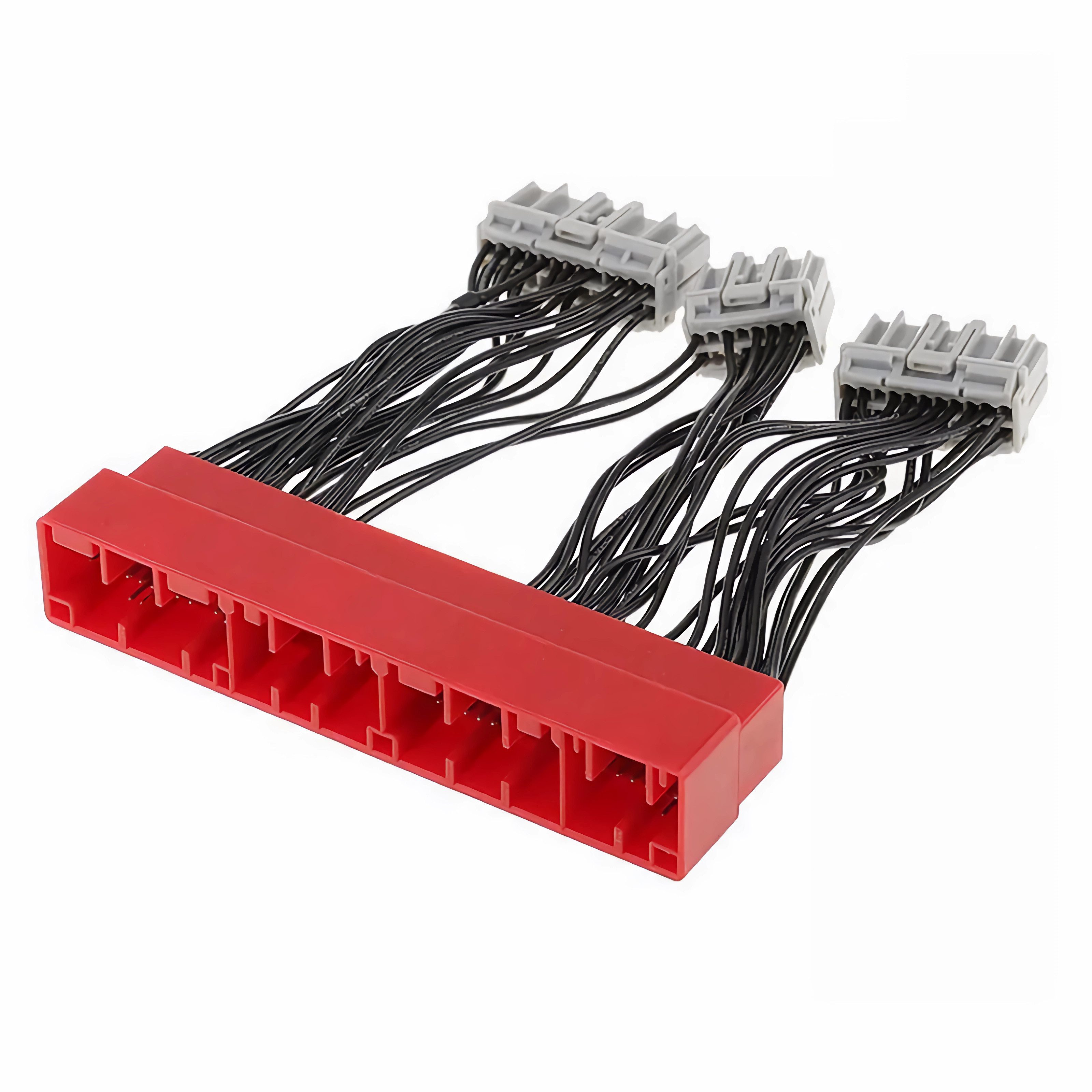 Bolwins N55C OBD2A zu OBD1 ECU Jumper Harness Adapter für Honda Civic Acur Elektro-Kabel, OBD2A Stecker, OBD1 ECU Kupplung (15 cm), Plug & Play Umwandlungskabel für OBD2A auf OBD1 ECU