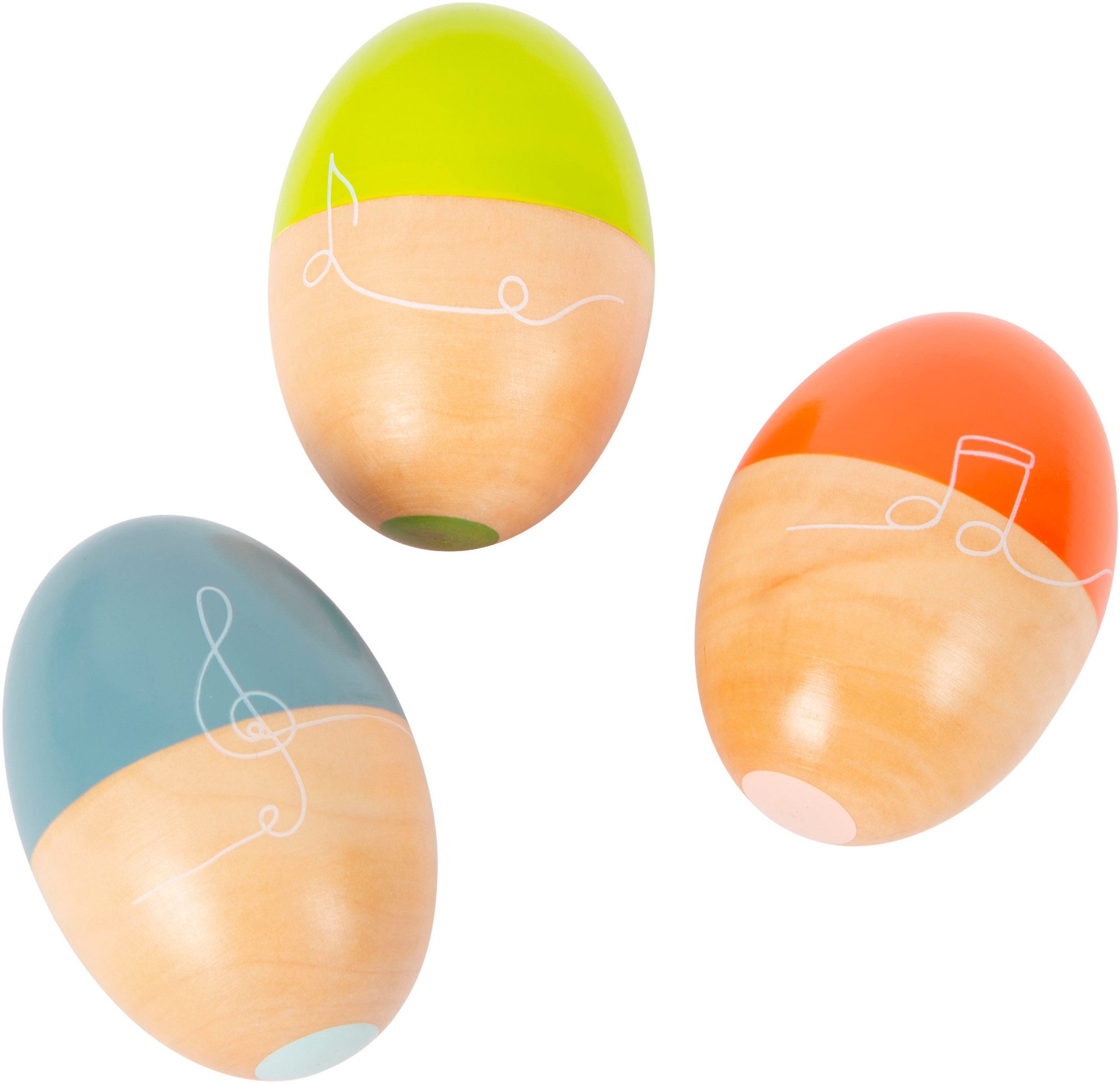 Small Foot Spielzeug-Musikinstrument Musikeier Groovy Beats, (Set, 5 tlg)