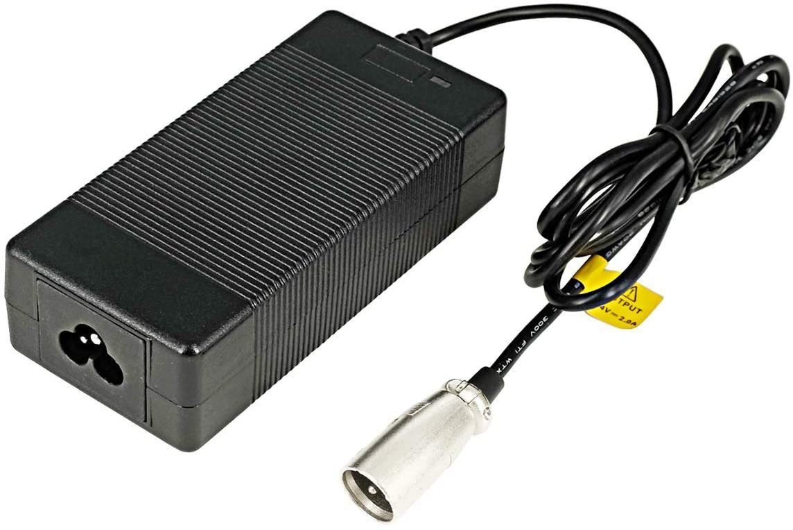 PowerSmart CZF060720E.003 Batterie-Ladegerät (29,4V Ausgang 2A 24 V Lithium-Ionen für Pedelec E-Bike Elektrofahrrad 3-PIN XLR)