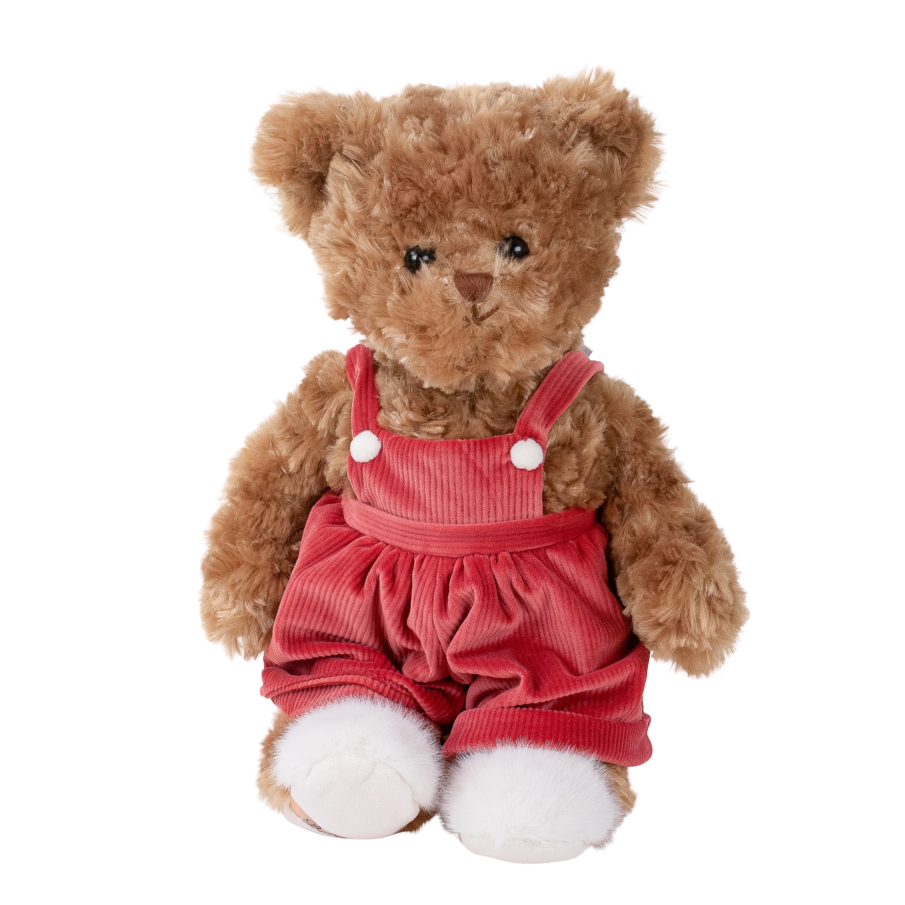 Bukowski Kuscheltier Teddybär Prince Filip mit Samthose 35 cm Plüschteddybär Teddy