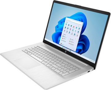 HP 17" Laptop, Full HD IPS-Display, 16 GB RAM, Windows 11 Home, Business-Notebook (43,9 cm/17,3 Zoll, AMD Ryzen 7 5700U, Radeon Graphics, 512 GB SSD, 17-cp0271ng)