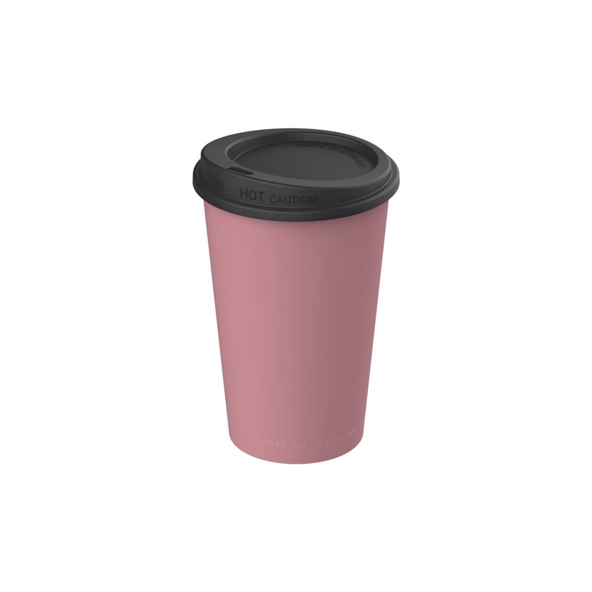 elasto Coffee-to-go-Becher 0,3 L Чашки mit Deckel robuster Многоразовая чашка, Made in Germany, BPA-frei, Чайная кружка, Coffee Mug, recycled Кружки