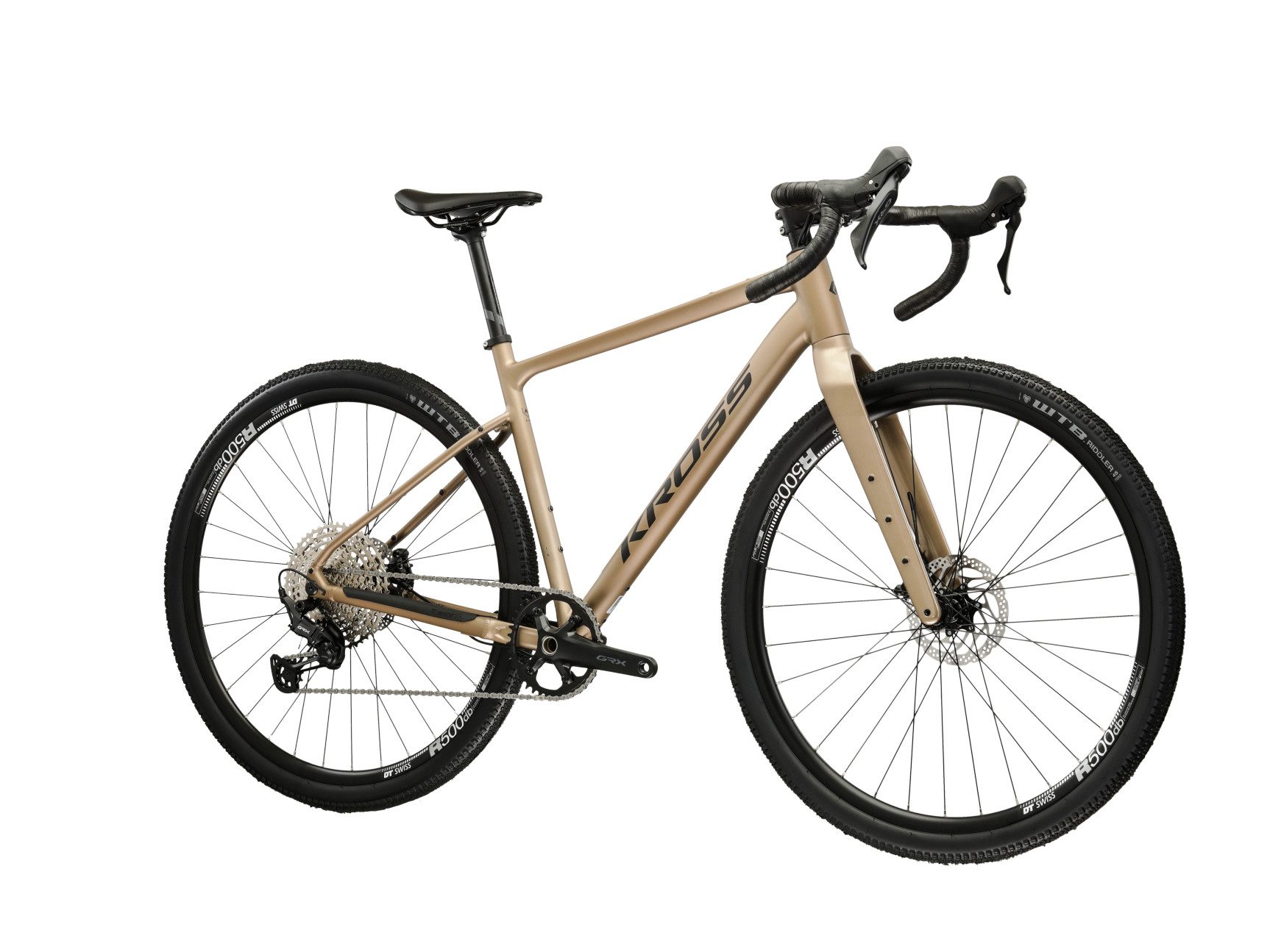 Kross Gravelbike Gabel Carbon Esker 5.0 28" braun 12 Gänge 2026, 12 Gang Shimano GRX RX822 Schaltwerk, Kettenschaltung, Gabel aus Carbon