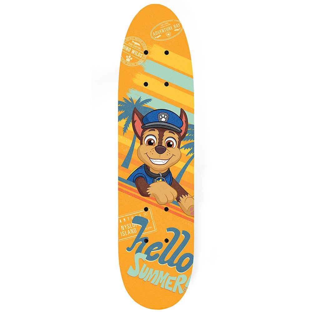 PAW PATROL Skateboard 61 cm – Kinder Holz Skateboard 24 Zoll Funboard, Kinder Skateboard, rutschfeste Oberfläche, 9-lagiges Ahornholz