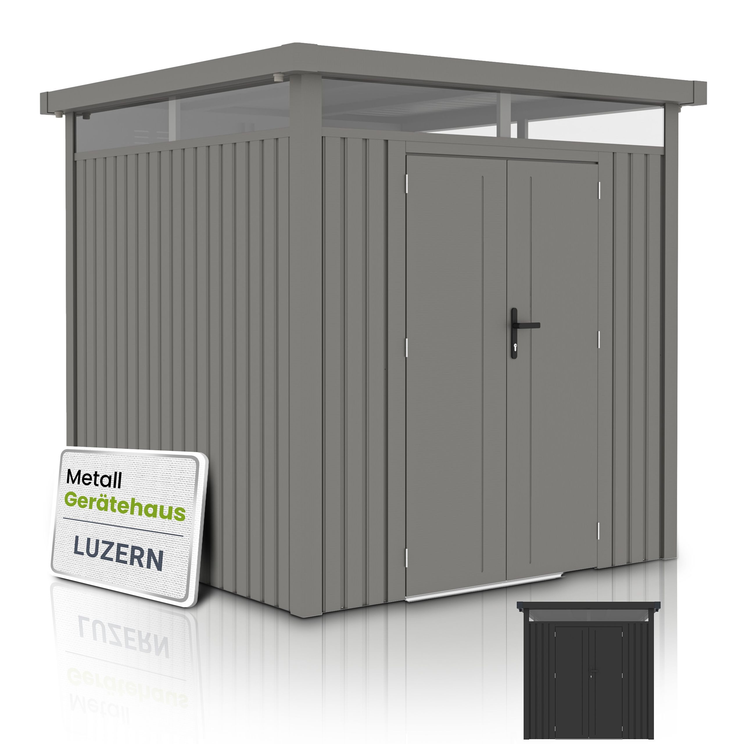 Juskys Gartenhaus Luzern Pro 5,3 m², günstig online kaufen