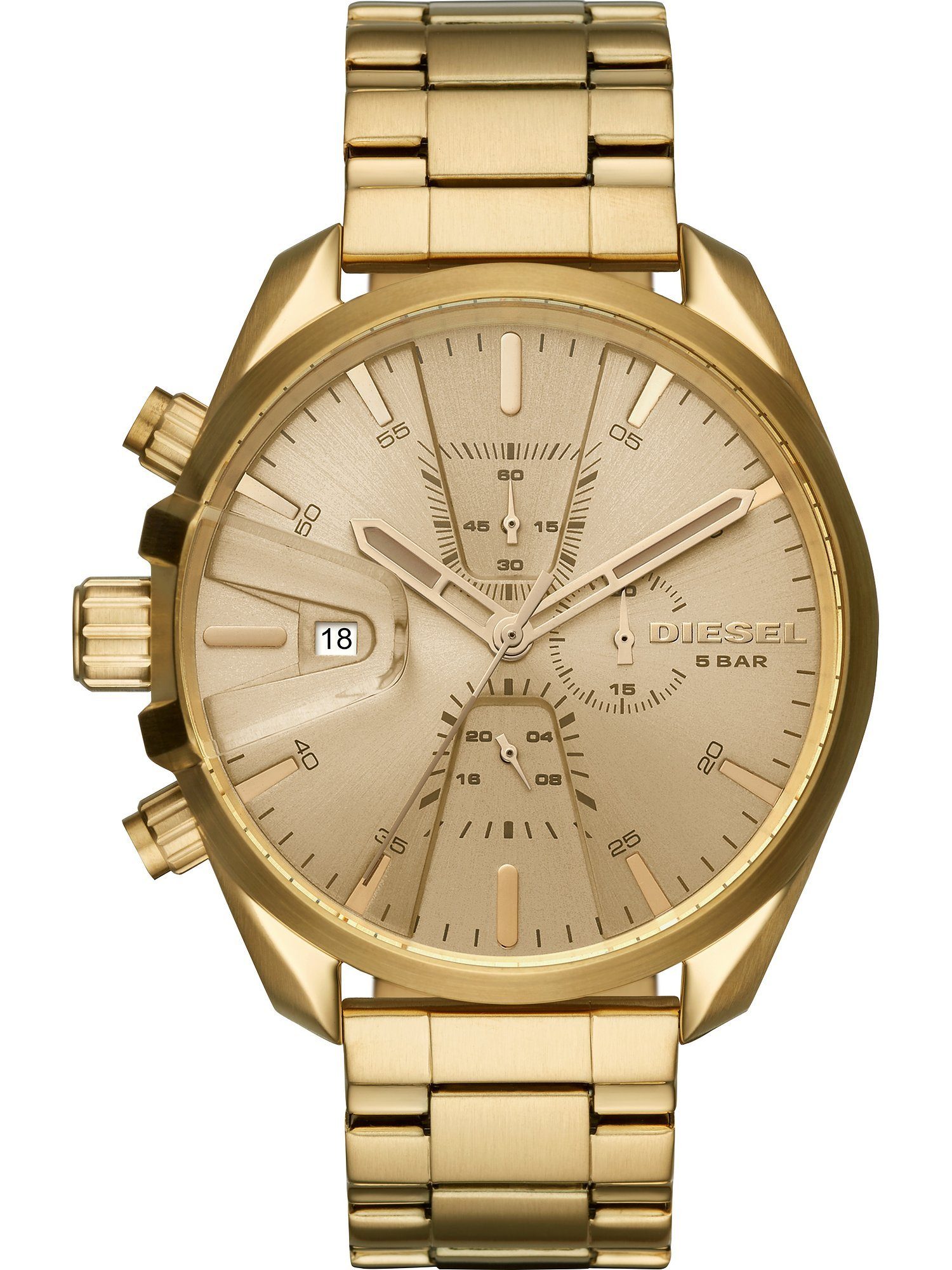 Diesel Chronograph Diesel Herren-Uhren Analog Quarz