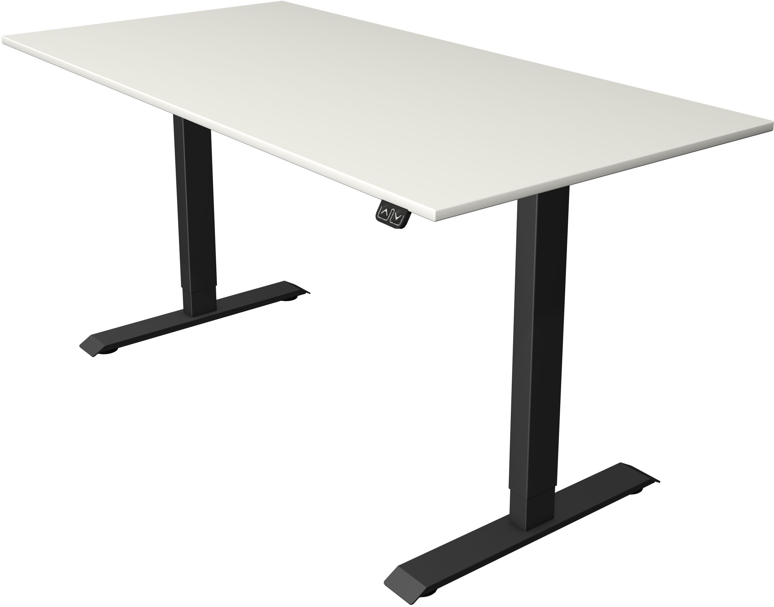 KERKMANN Schreibtisch Sitz-/Stehtisch Move 1 elektr. höhenverstellbar BxTxH 160x80 -123cm we