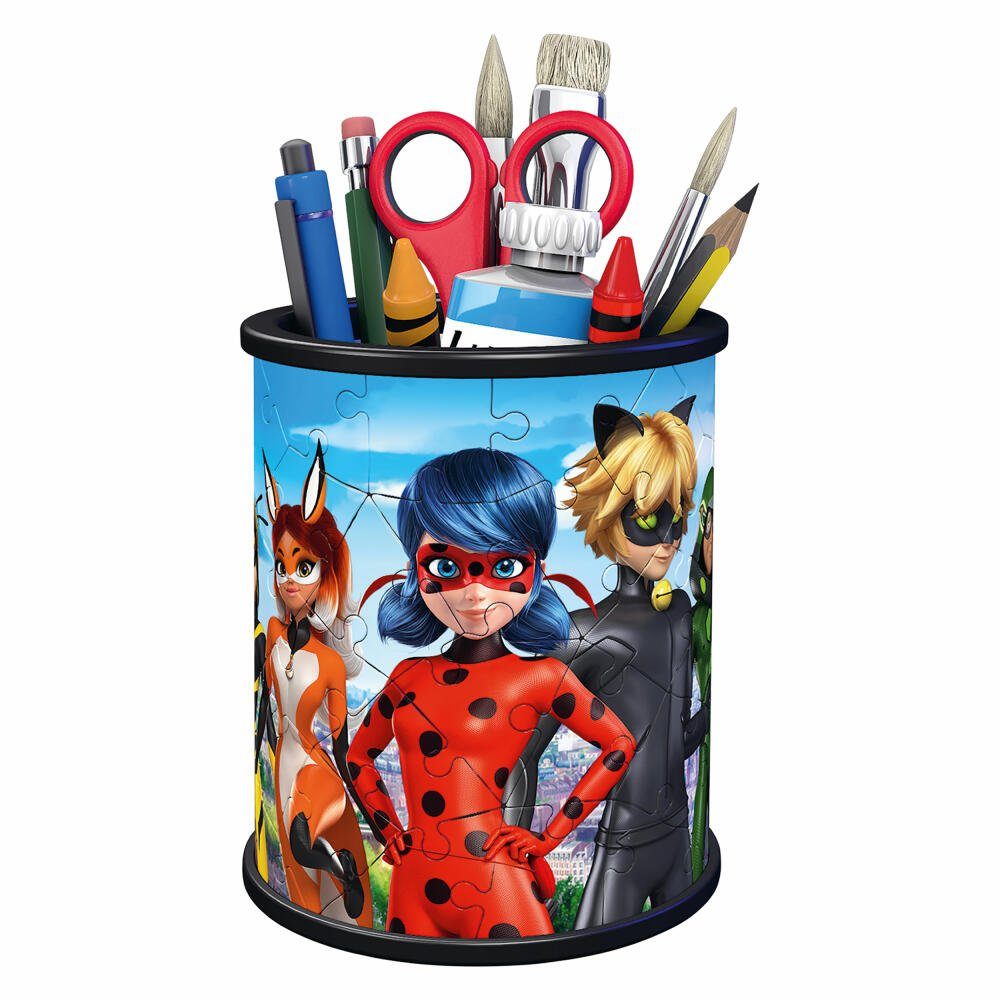 Ravensburger 3D-Puzzle Utensilo Miraculous, Puzzleteile