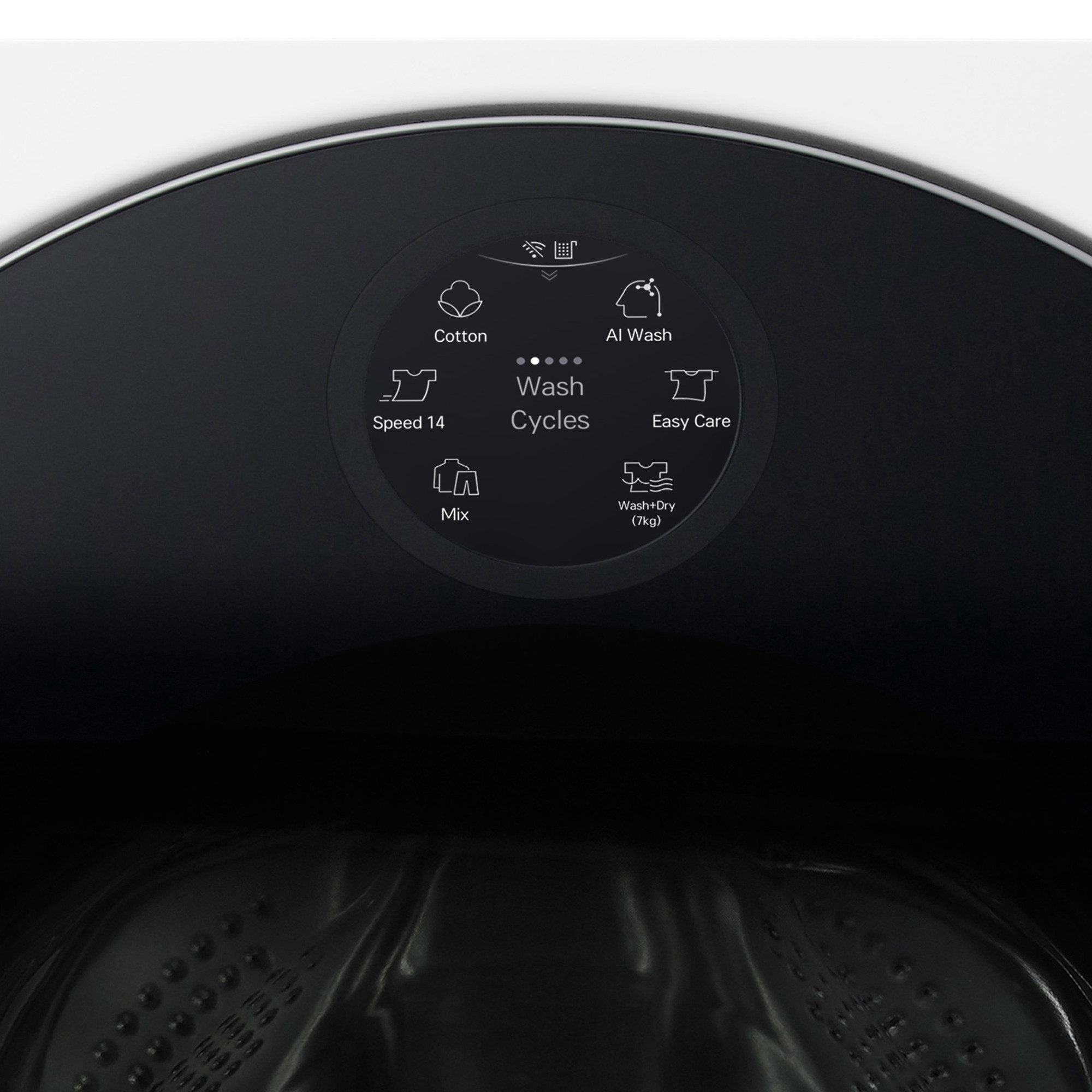 LG Waschtrockner SIGNATURE LSWD099X, 12,00 kg, 7 kg, 1600 U/min, Steam, AquaLock®, TurboWash®, ezDispense®, Dual Inverter, LCD-Display