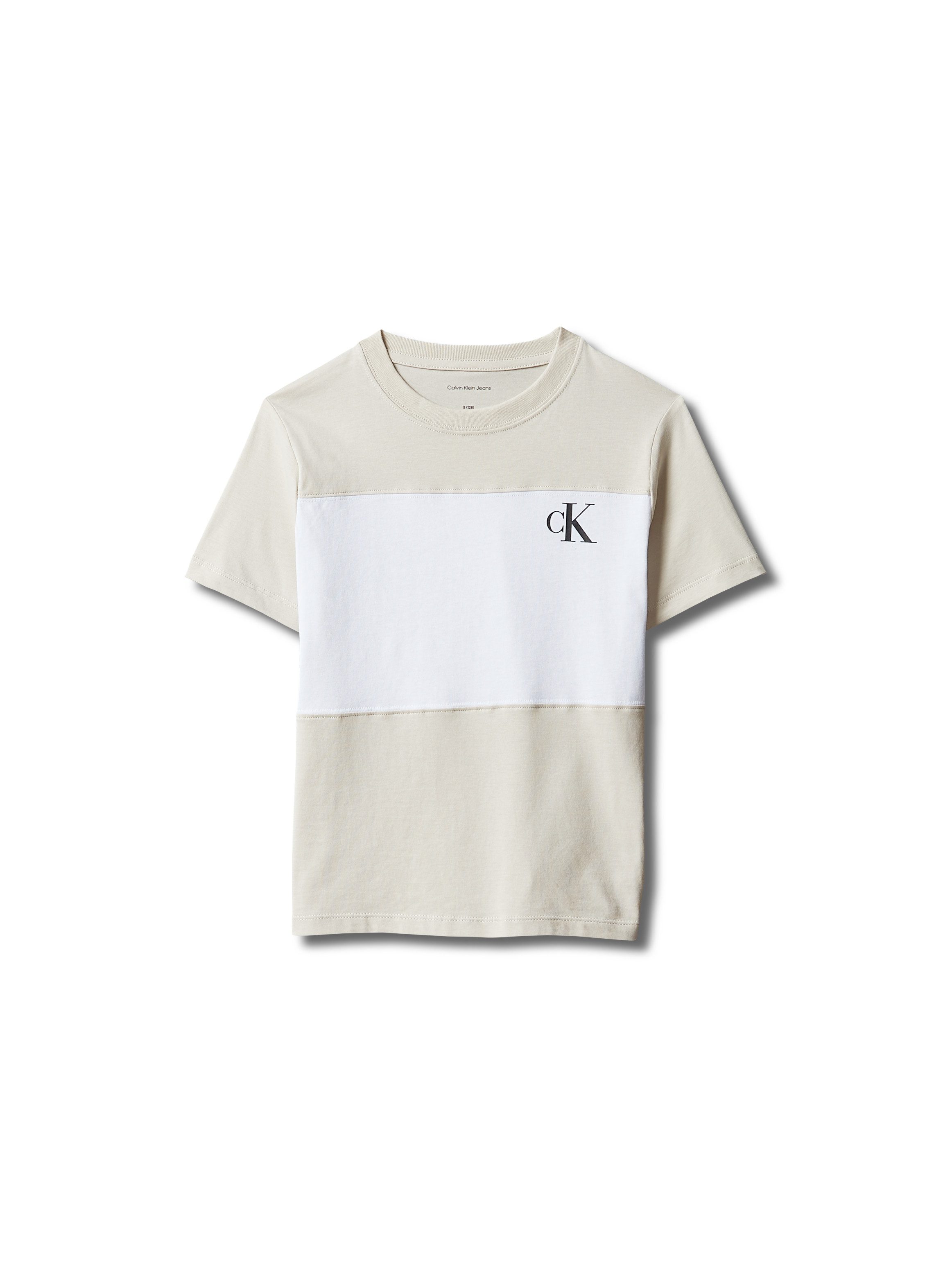 Calvin Klein Jeans T-Shirt COLOR BLOCK 2-PACK T-SHIRTS (Set, 2-tlg) Regular fit für Kinder mit Markenlogo