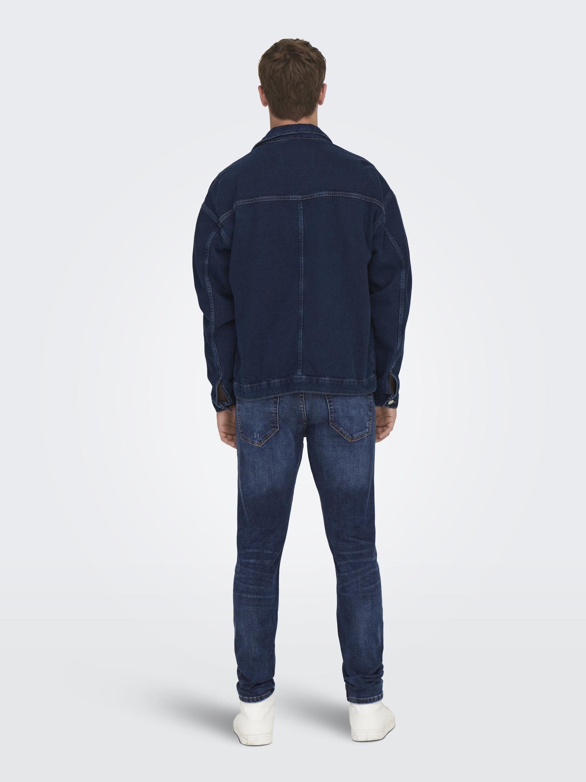 NOO SLIM ONSLOOM & JEANS 5-Pocket-Jeans D. SONS ONLY 4254 BLUE
