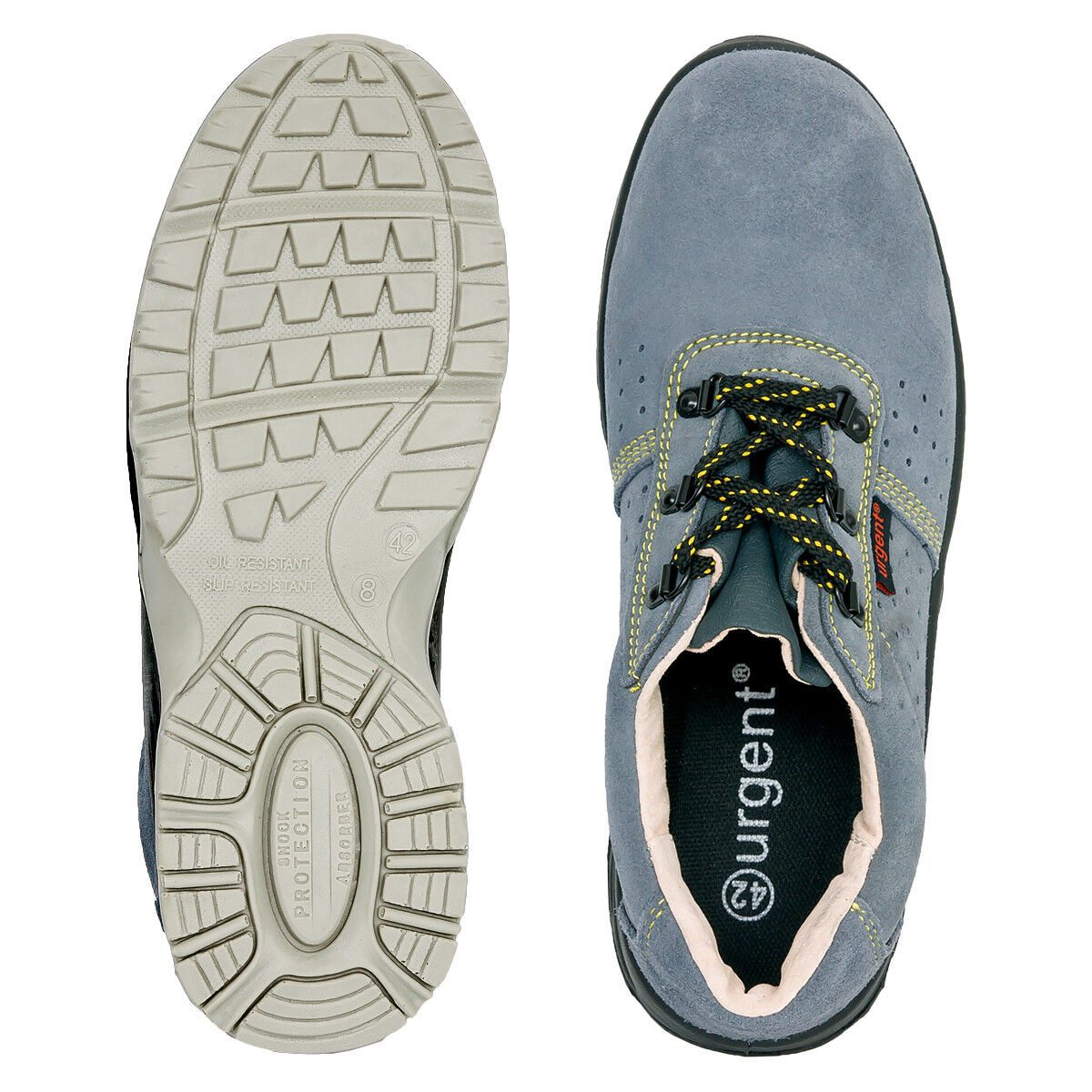 Urgent Arbeitsschuhe Sicherheitsschuhe Halbschuh Schutzschuhe Stahlkappe S1 Arbeitsschuh