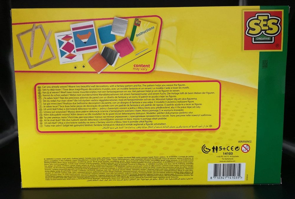 SES Lernspielzeug Creative - Kosnstruktionsset / Bastelset / Hobby, Dekoration / Ideal als Geschenk