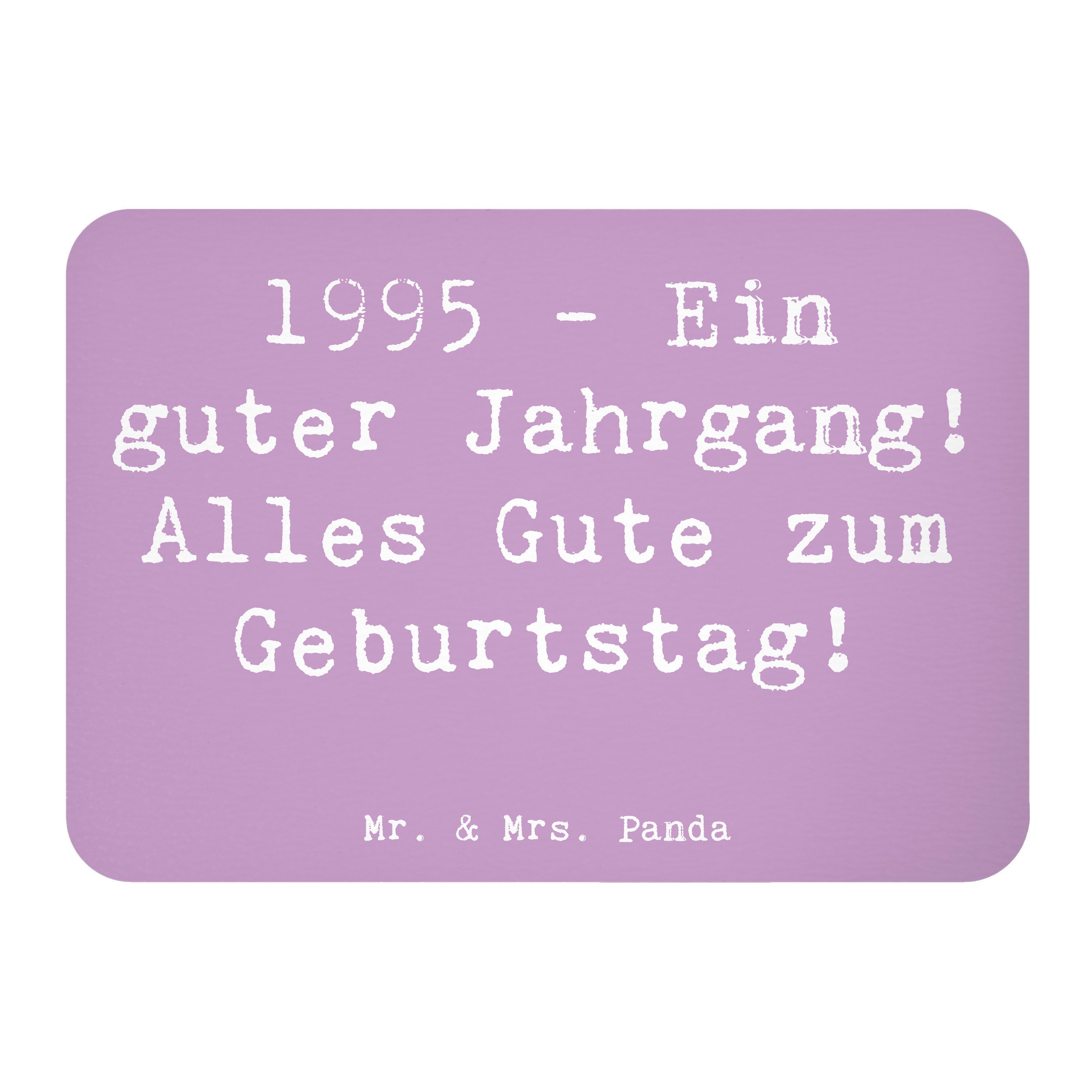 Magnet Spruch 1995 Geburtstag - Lavendeltraum - Geschenk, 1995 Geburtstagswü