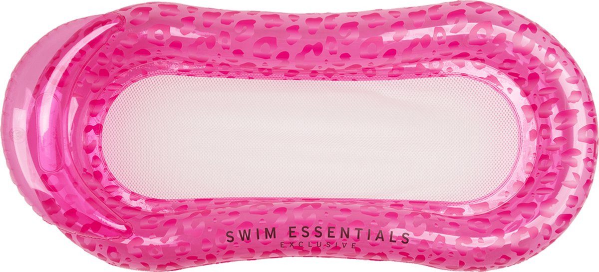 Swim Essentials Luftmatratze Swim Essentials Wasserhängematte Neon Leopard günstig online kaufen