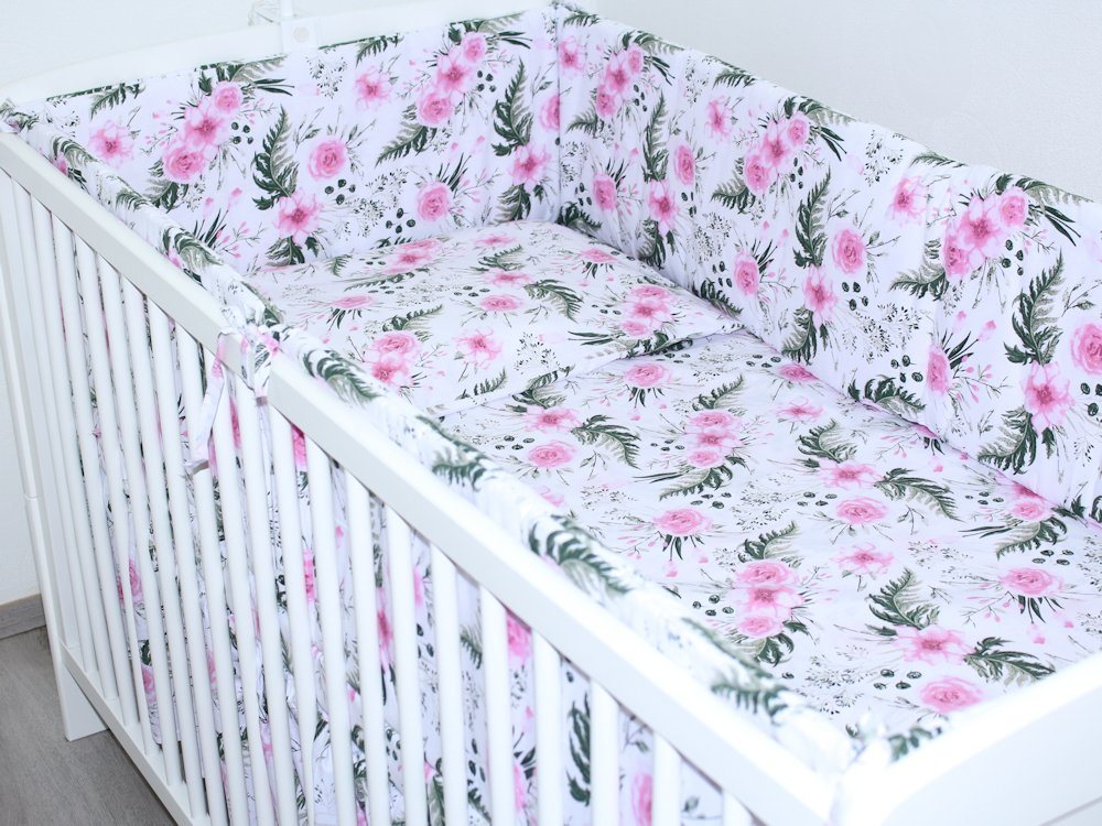 Primawela Bettnestchen Nestchen 360 cm Bettumrandung Baby Bett Kinder Nest Kopfumrandung