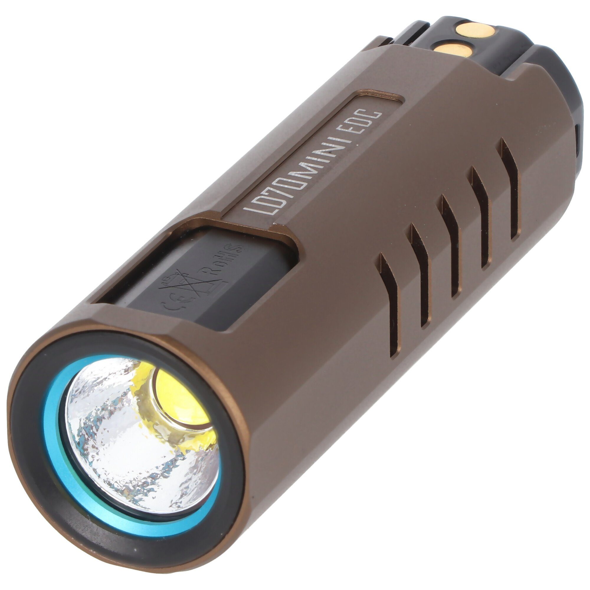 Imalent Imalent Lumen mit Mini Arbeitsleuchte eine LED-Taschenlampe LD70 Leucht EDC 4000 und