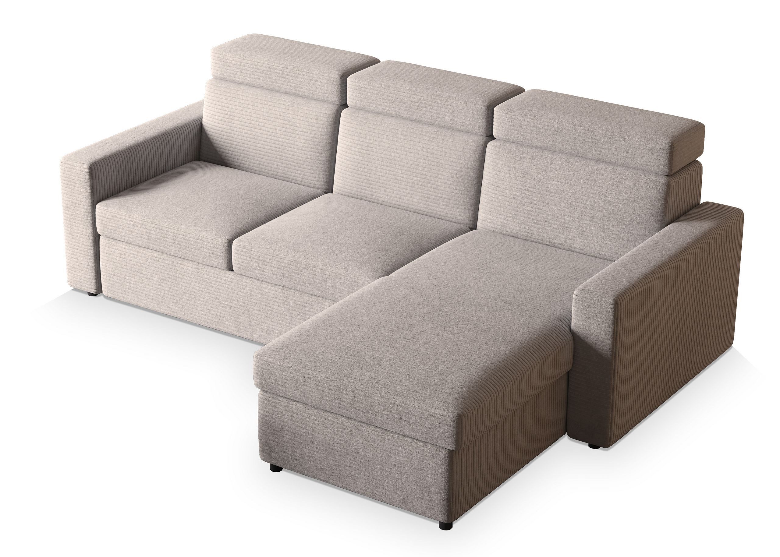 Masseno Ecksofa PADWA mit Schlaffunktion L-Form, günstig online kaufen