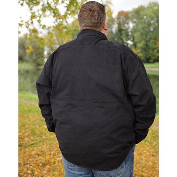 RennerXXL Funktionshemd Vintage Shirt Herren Cargo Hemd Langarm Übergröße