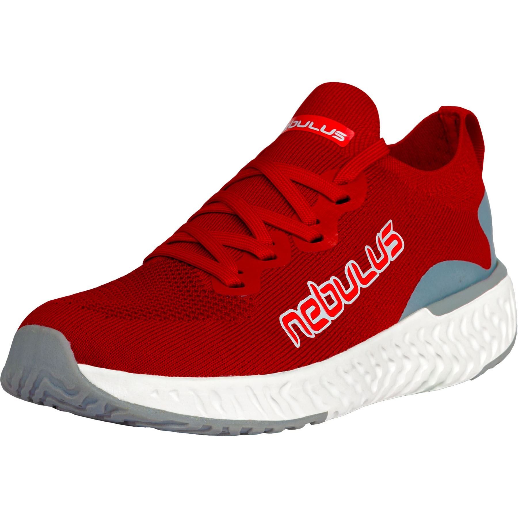 Nebulus UNIQUE, P5794 - Damen, rot-grau, 39 Sneaker
