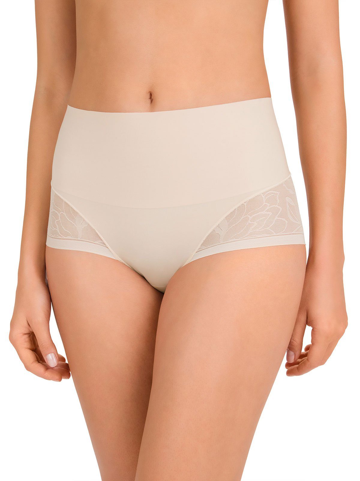 Conturelle Taillenslip Damen Taillenslip Silhouette (Stück, 1-St) formendes Vorderfutter