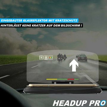 MAVURA Head Up Display HEADUP PRO Head Up Navigation Display PKW Smartphone HUD, Halter Stand Handy Projektor Auto KFZ GPS OBD