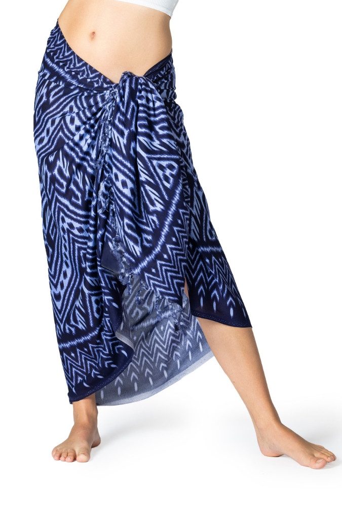 PANASIAM Pareo Sarong mit besonderem Ikat-Muster günstig online kaufen