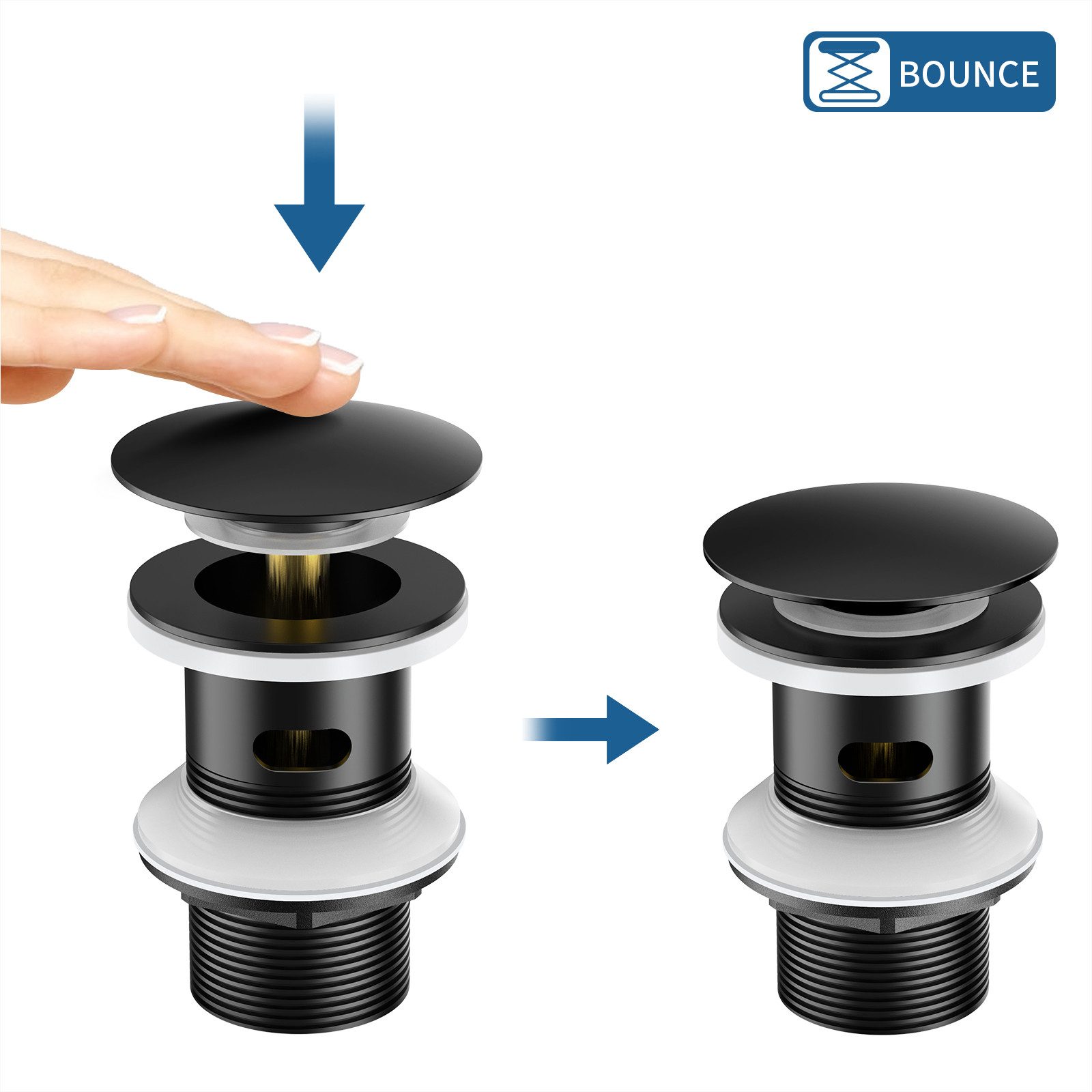Auralum Max Siphon Waschbecken Sifon Siphon günstig online kaufen