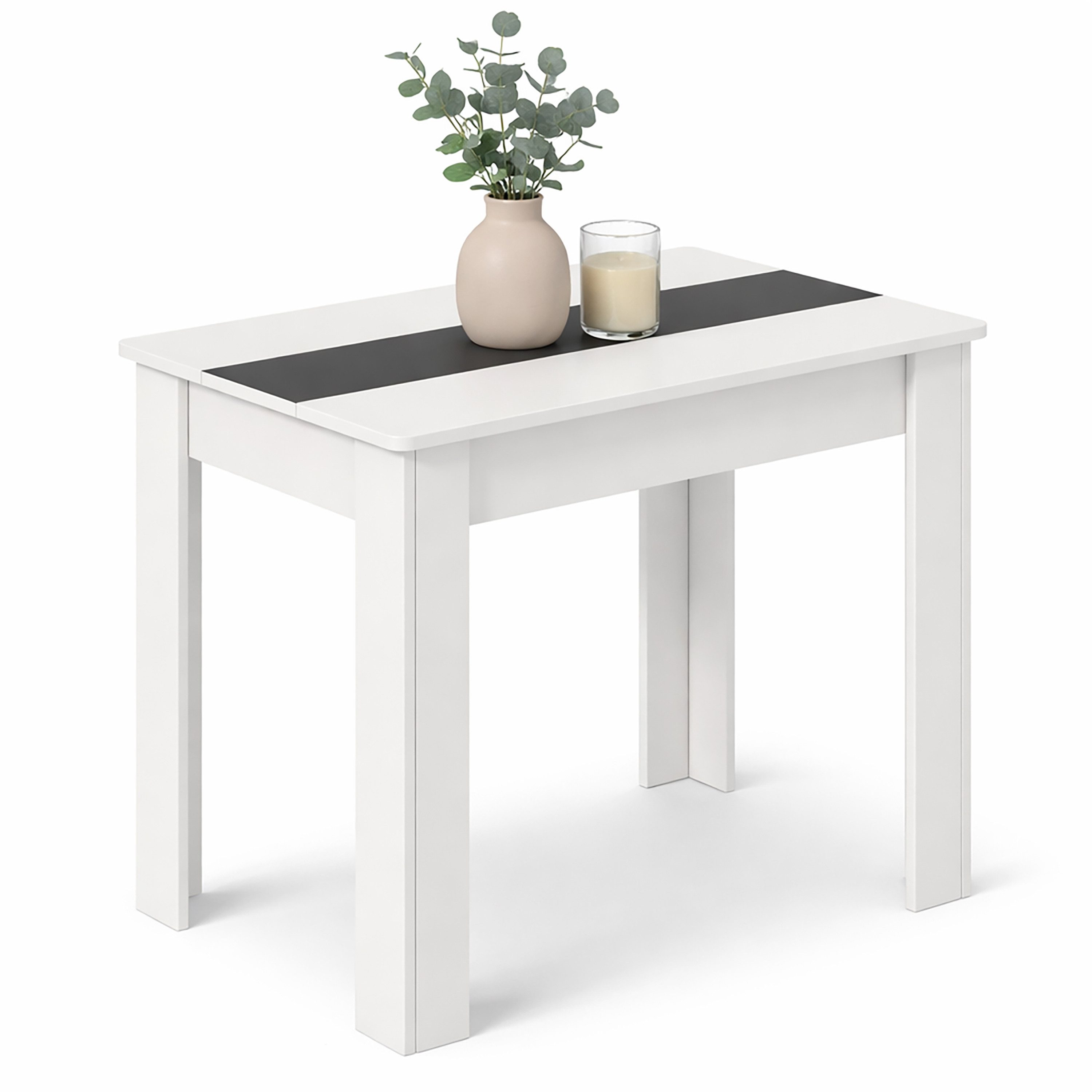 VCM Esstisch Disalo Küchentisch B. 80 x T. 50 x H. 75 cm, Essecke mit 4 Sitzplätzen