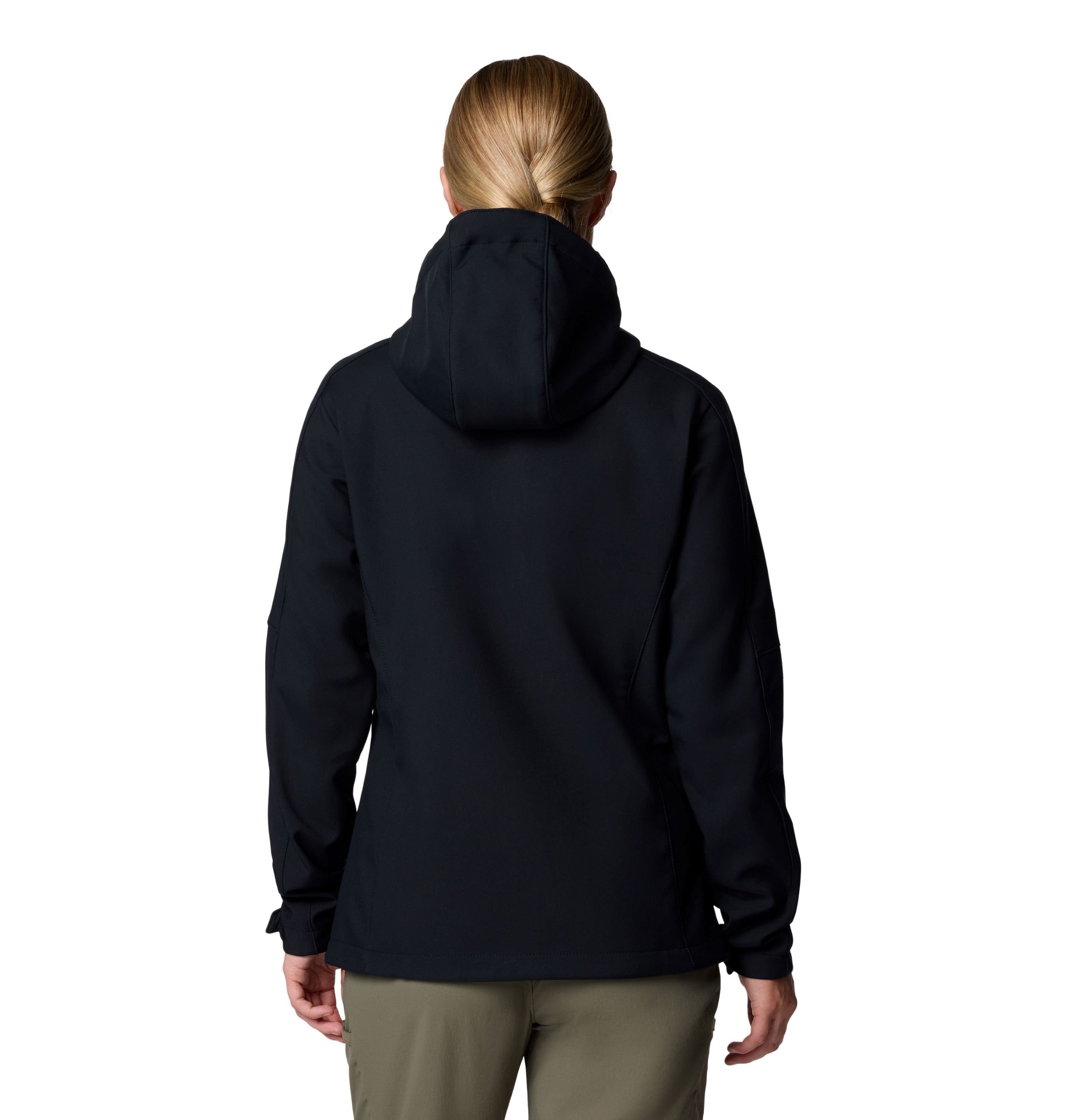 Columbia Softshelljacke Cascade Ridge II (angenehmes Tragegefühl, Omni-Shield) schwarz Damen