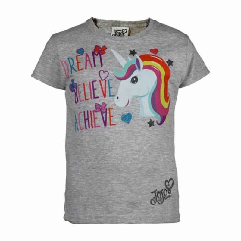 Pummeleinhorn T-Shirt »EINHORN Jo Jo Siwa Dream Believe Achieve Unicorn Girls T-shirt 5-6 Years«