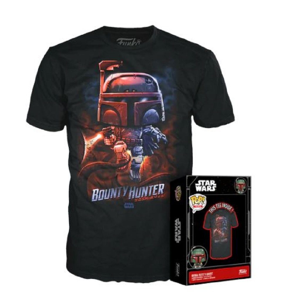 Funko T-Shirt Funko POP! Boxed Tees: Boba Fett T-Shirt