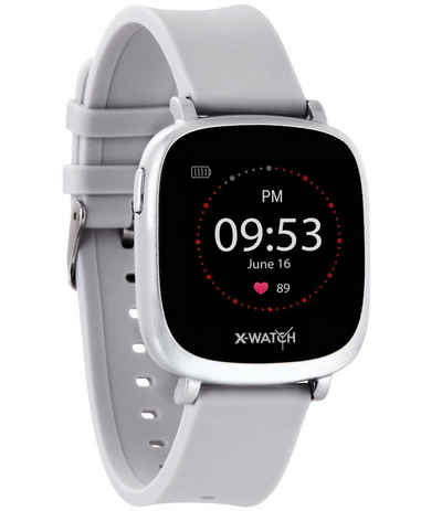 X-Watch IVE XW FIT Smartwatch, Nachrichtencenter, Puls, kompatibel mit Samsung, Apple, Huawei