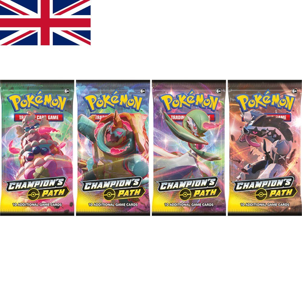 AMIGO Sammelkarte Pokémon Champions Path (Weg des Champs) Einzelbooster English