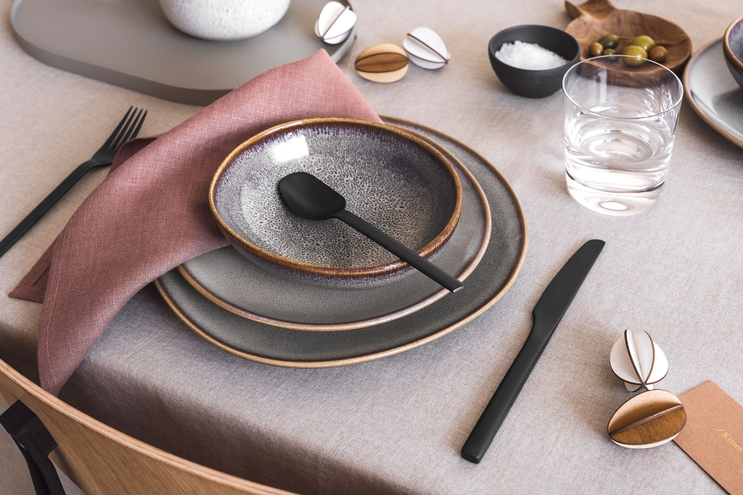 like. by Villeroy & Boch Teller-Set Lave beige Speiseteller 28 cm Set6, Steinzeug