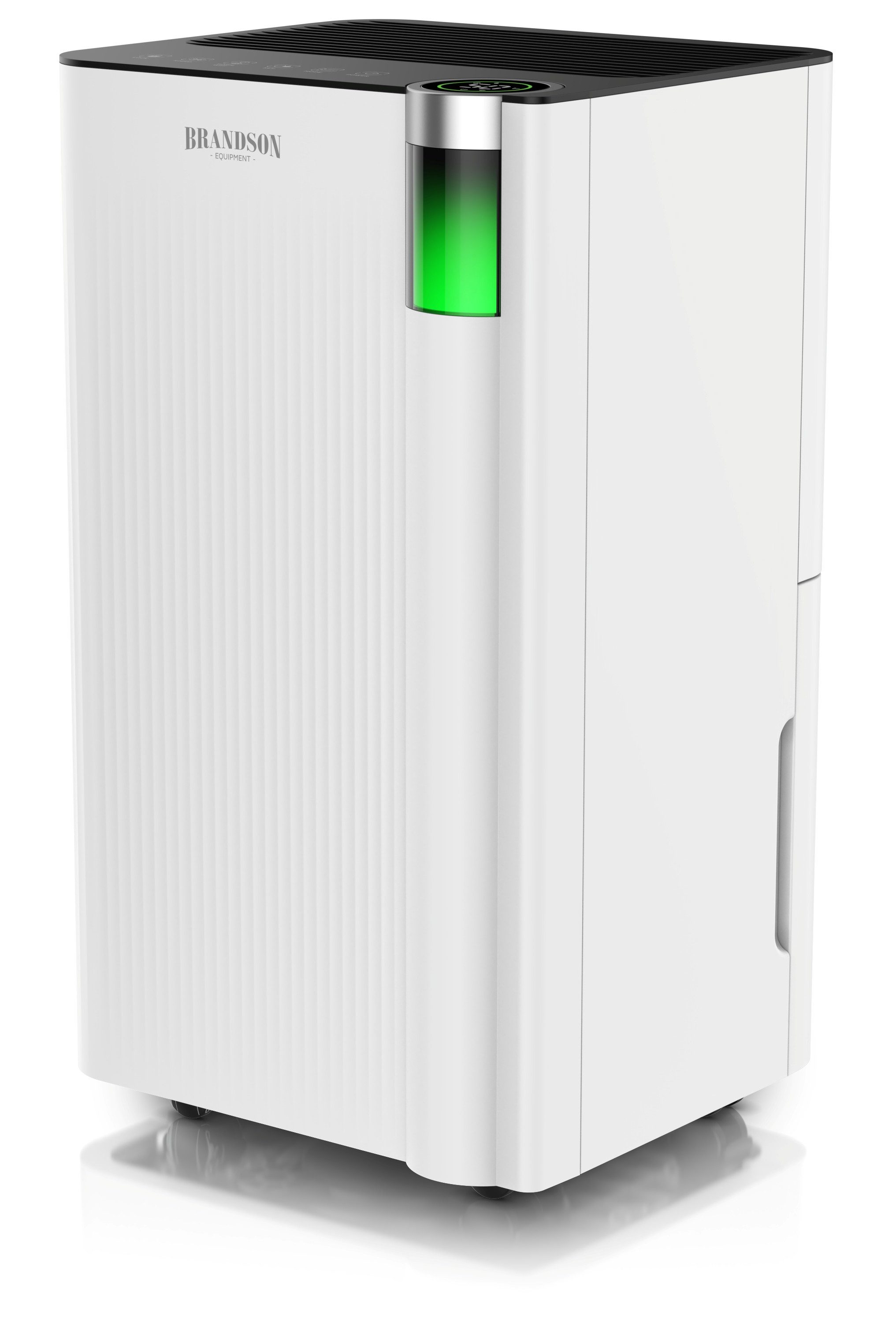 Brandson Осушувачі повітря Kompressor, WLAN, 12 L pro 24 h, 2 L Wassertank, bis 25 m², Entfeuchtung 12 l/Tag, Tank 2 l, App-Steuerung, Alexa, Timer 1–24 h, 3 Modi, Ablaufschlauch