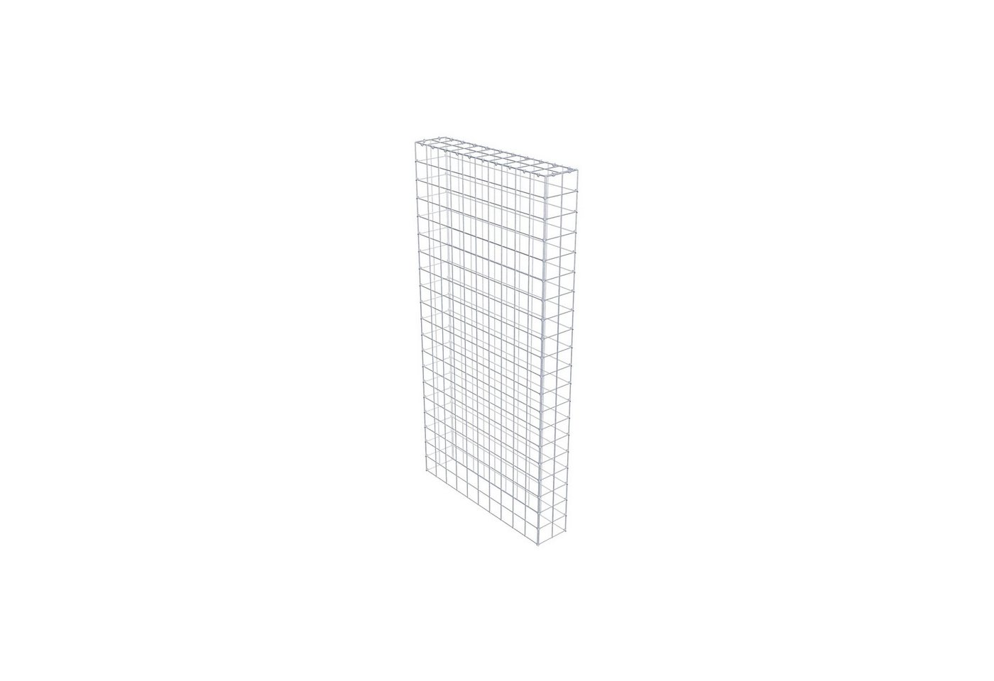 Thumbnail - Gabiona Gabionenzaun Anbaugabione Typ 3 200 cm x 100 cm x 20 cm (L x H x T), Maschenweite, (Anbaugabione Typ 3 200 cm x ...
