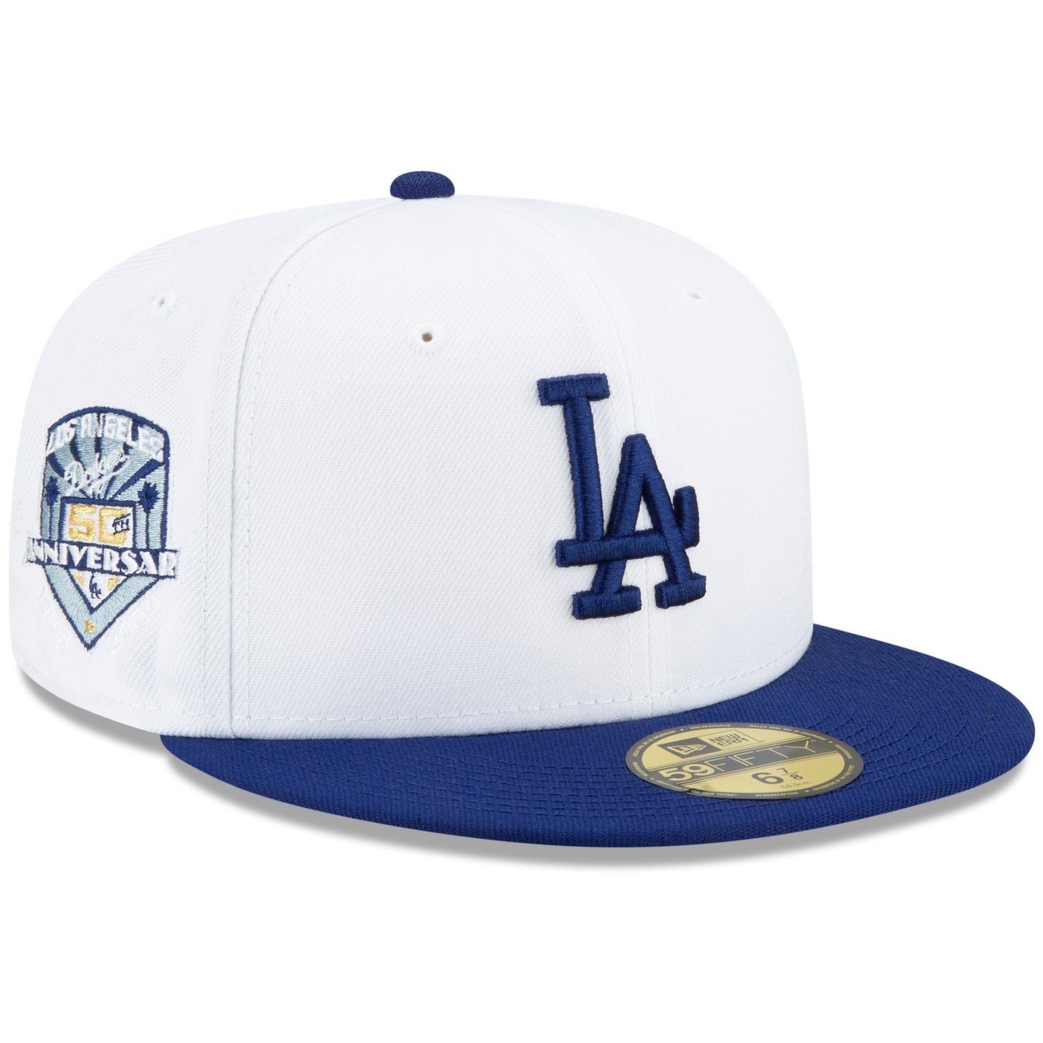 New Era Fitted Cap 59Fifty 50th ANNIVERSARY LA Dodgers