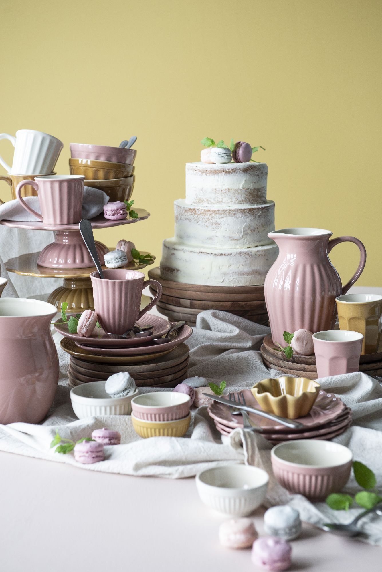 Ib Laursen Tasse Mynte, Steingut, Spülmaschinengeeignet