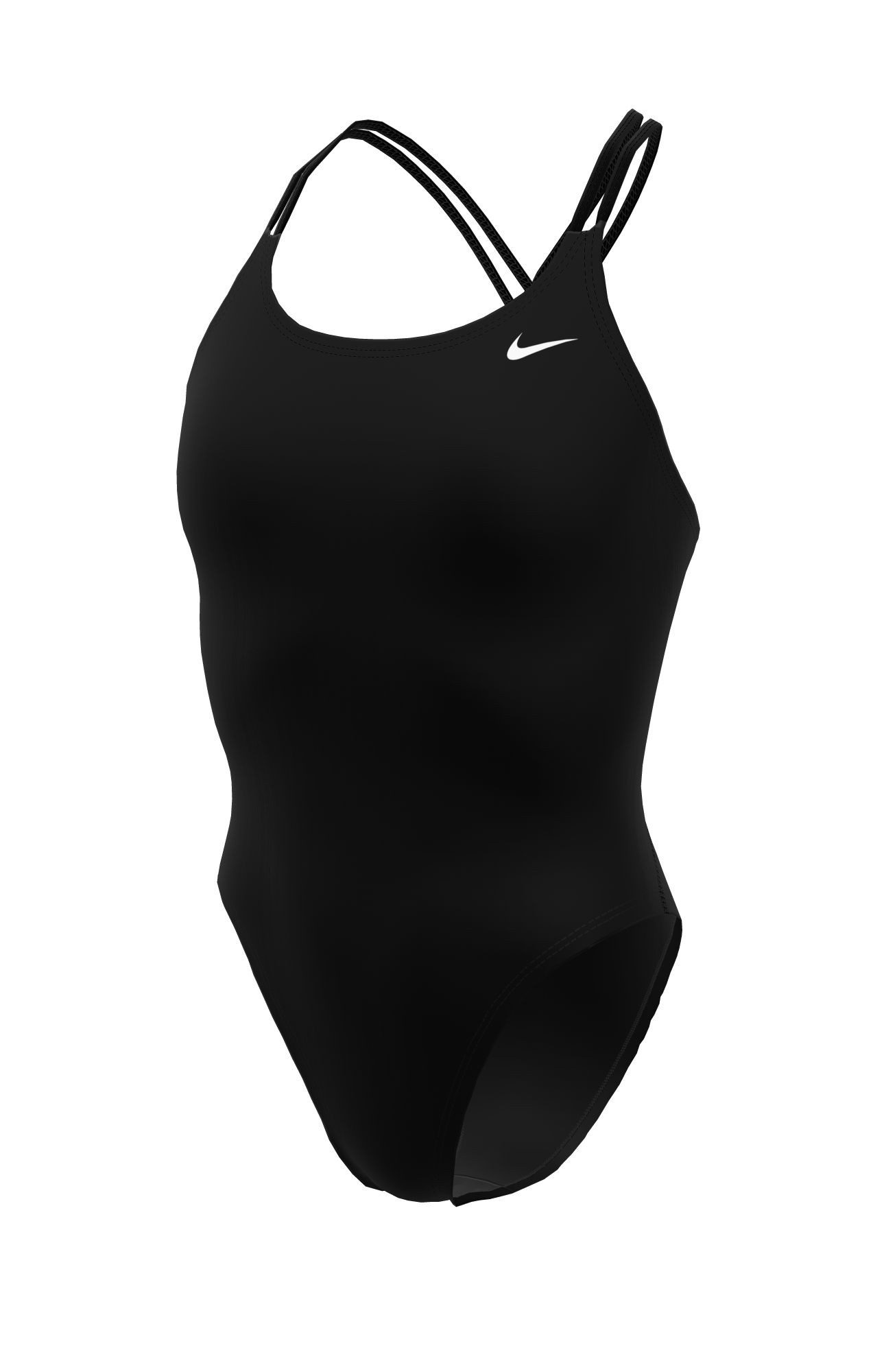 Nike Badeanzug SPIDERBACK ONE PIECE mit doppelten Trägern, sportlicher Stil, chlorbeständig