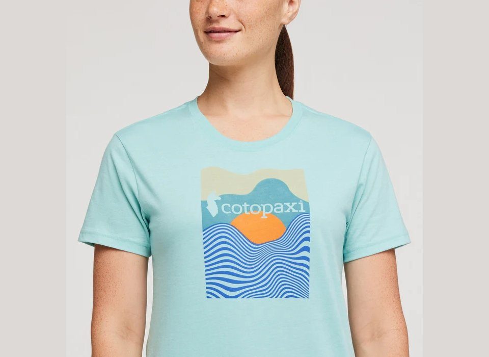 Cotopaxi T-Shirt Cotopaxi Vibe Organic T-Shirt Sea Glass