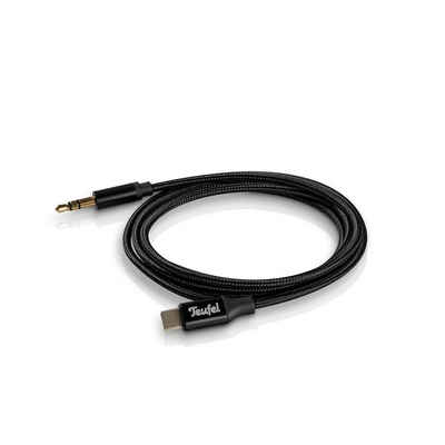Teufel USB-C auf Kopfhöreranschluss Kabel Audio-Kabel, (107 cm)