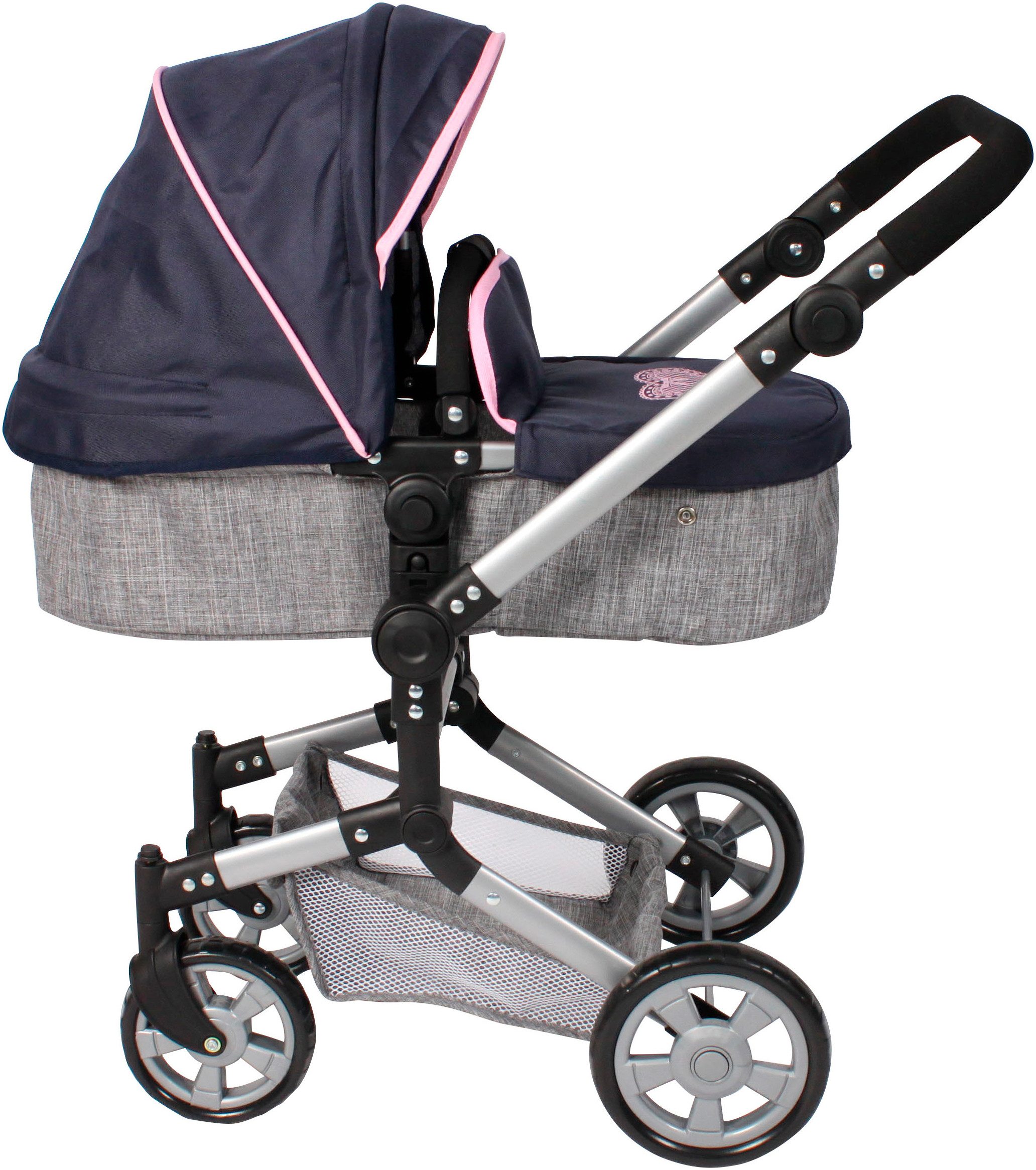 CHIC2000 Kombi-Puppenwagen Linus, mit schwenkbaren Vorderrädern günstig online kaufen