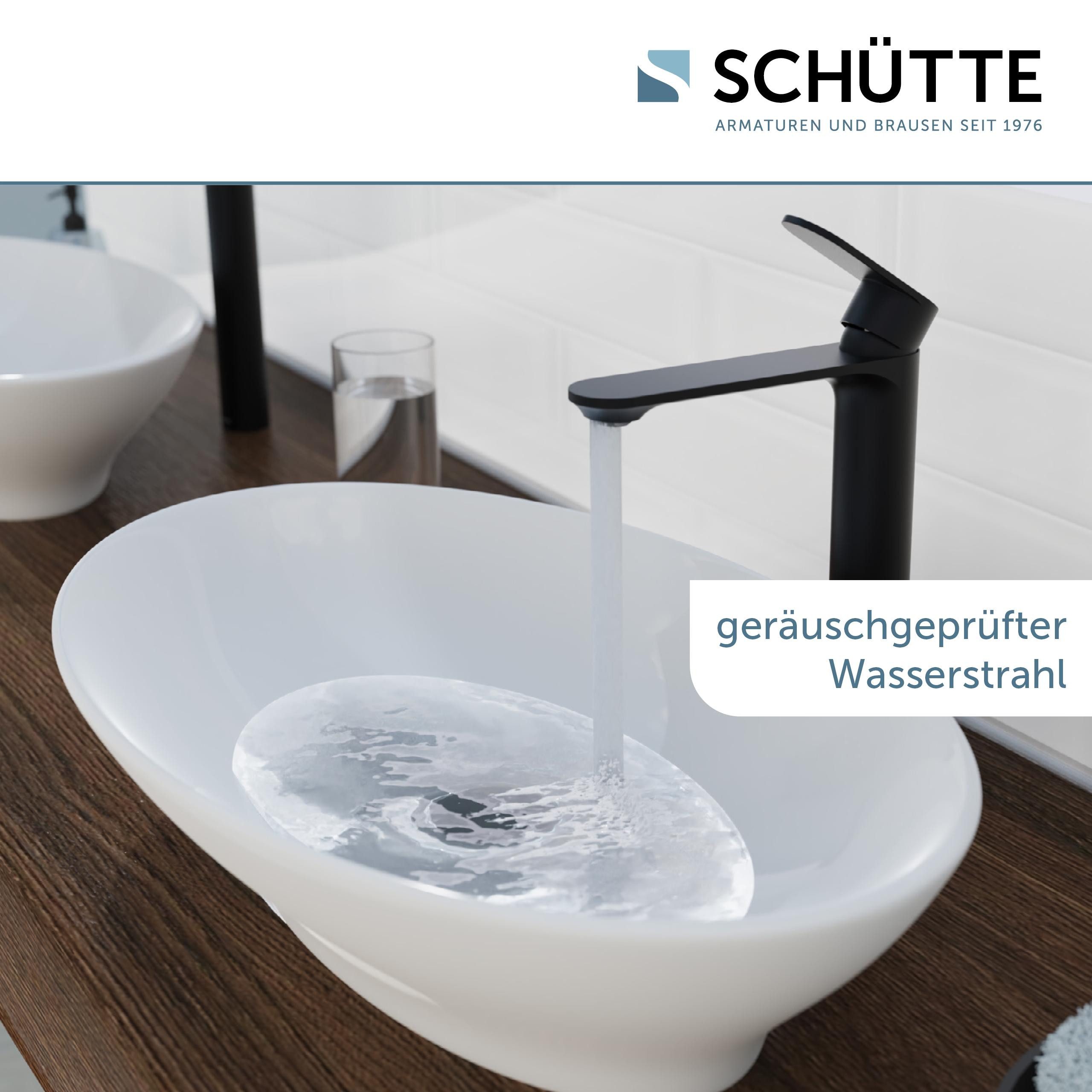 Thumbnail - Schütte Waschtischarmatur MONTANA Hoher Auslauf Aufsatzwaschbecken Energiesparende Cold-Start-Funktion