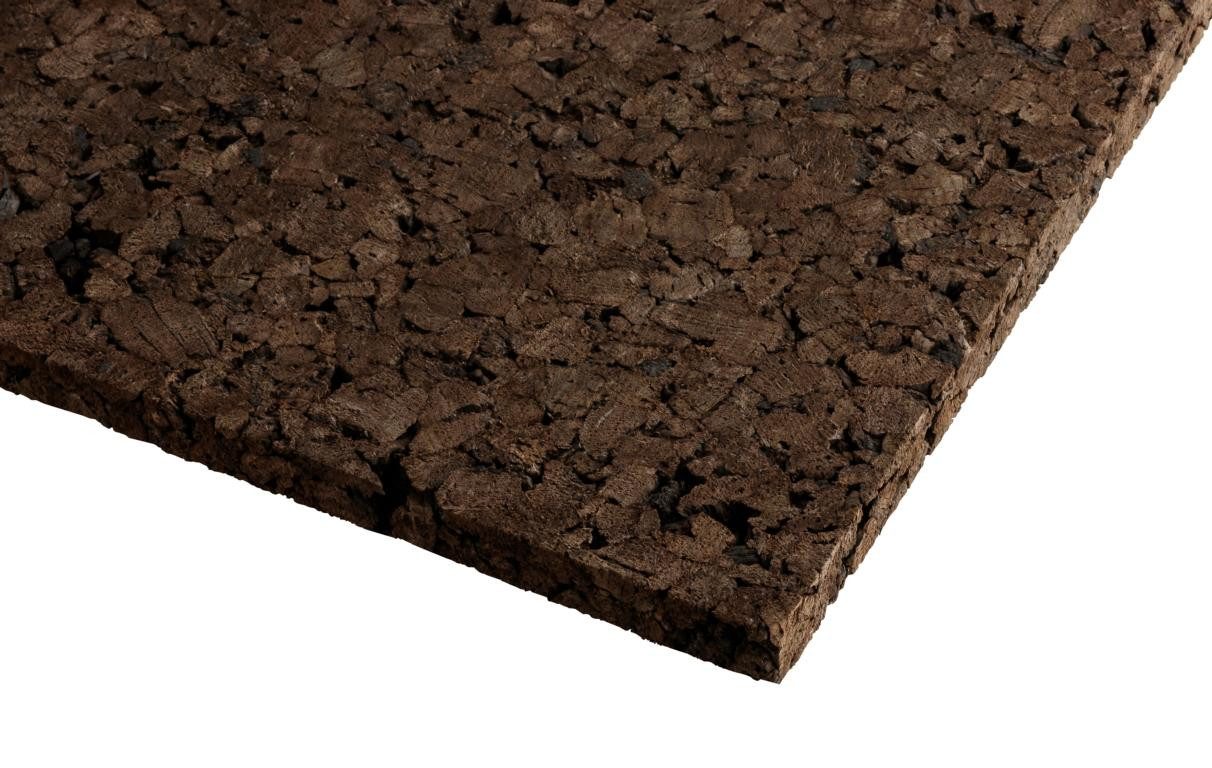 Kork-Deko.de Dämmplatte Dämmplatte expandierter Kork (Schwarzkork), als natürliches Dämmmaterial